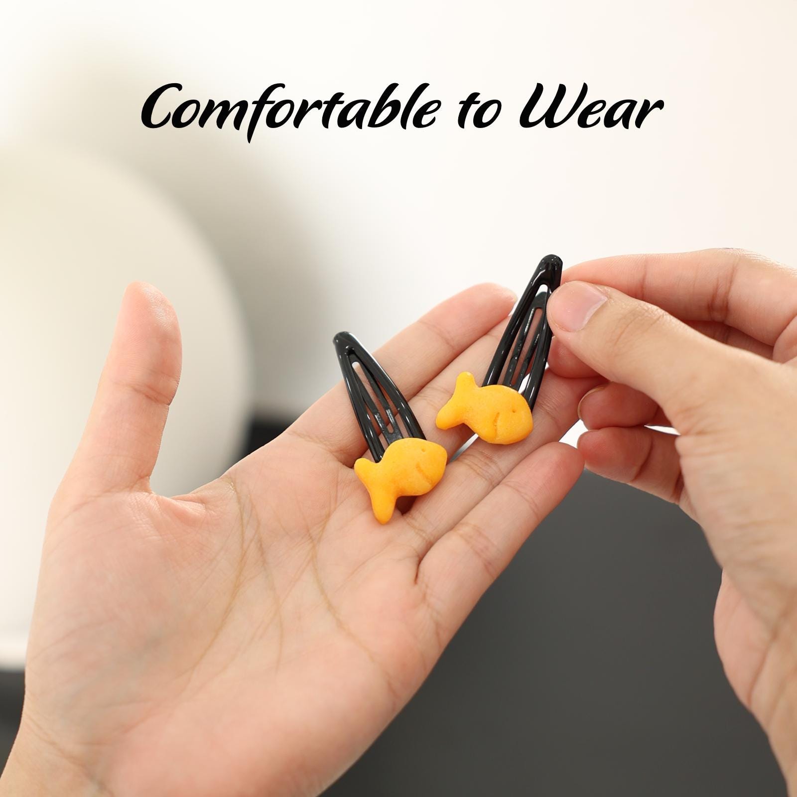 Goldfish Hair Clips