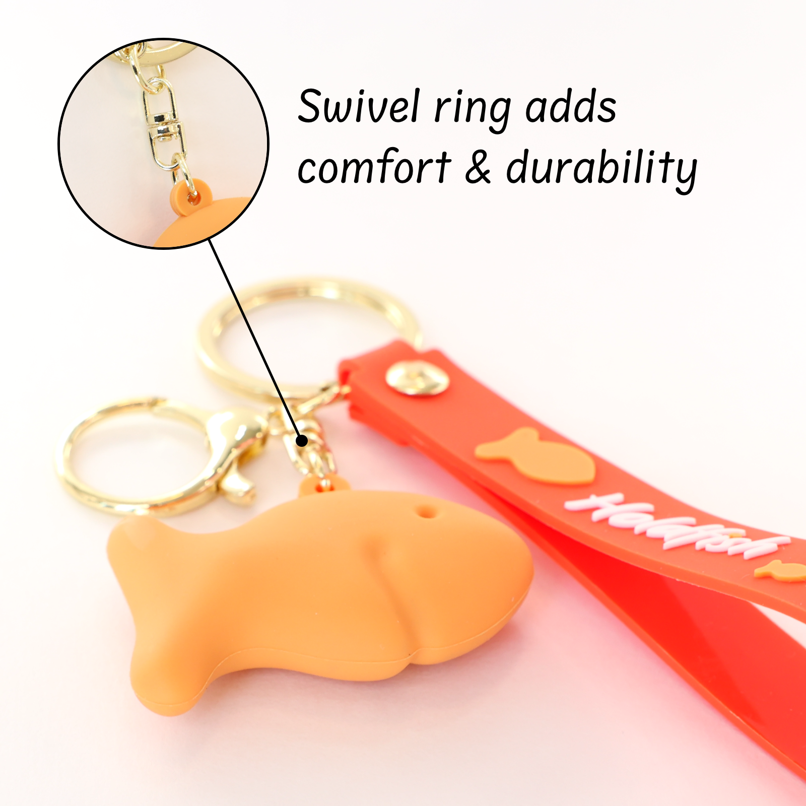 Holdfish Keychain